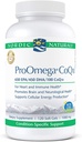 Nordic Naturals ProOmega CoQ10 - Fish Oil, 650 mg EPA, 450 mg DHA, 100 mg CoQ10, promueve la salud neurológica y la producción de energía celular*, 120 geles blandos
