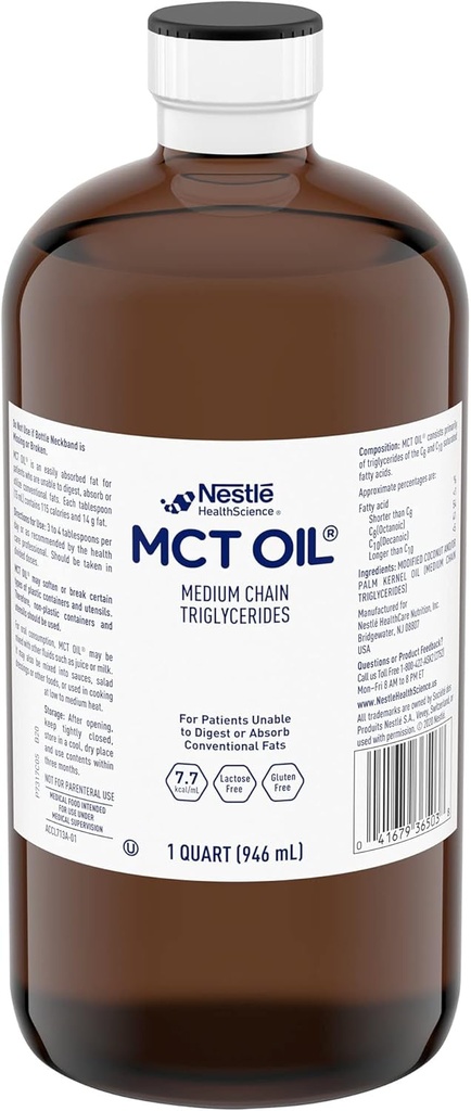 Nestle Mct Oil, para problemas digestivos, 1 EA