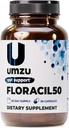 UMZU Floracil50 Prebióticos y Probióticos para Mujeres + Hombres, 50 Billones CFU para la Digestión, Gut Health, Acidophilus, Rhamnousus, Immunity, Energy (30 cápsulas)