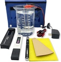 Kit mejorado Chris Colloidal Silver Generator con 99.99% Pura Wire. ¡Agregue Agua Destilada y un frasco!