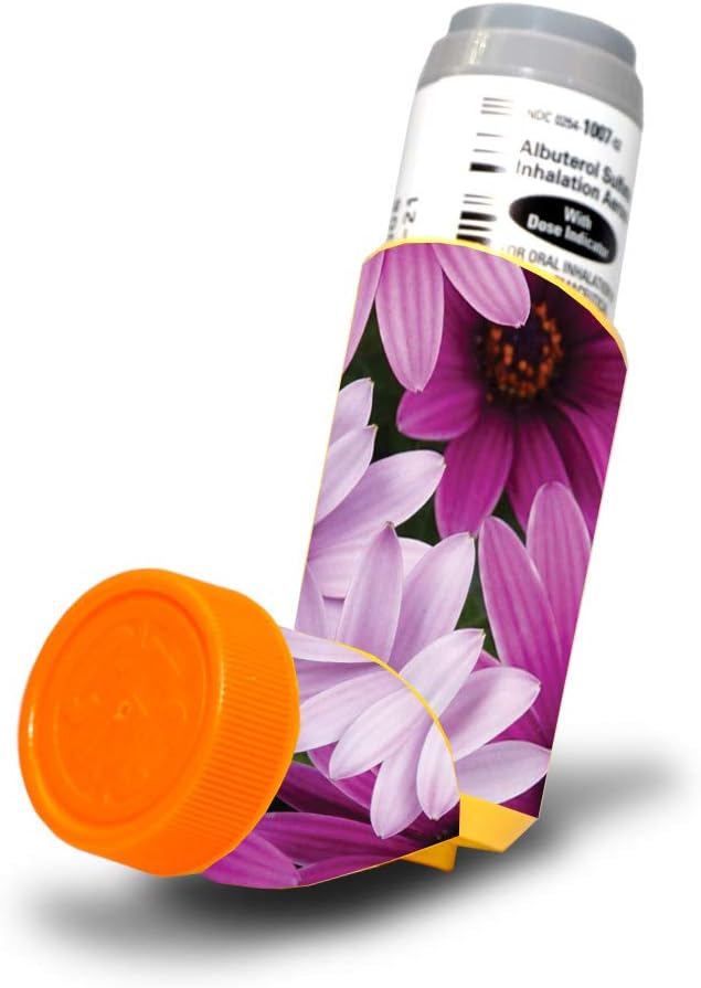 MightySkins Skin for Proventil HFA Asthma Inhaler - Sunflowers ¦ Protective, Durable, and Unique Vinyl Decal wrap Cover ← Fácil de Aplicar, Eliminar y Cambiar Estilos