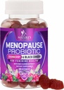 Menopause Supplements for Women - 3 Billion CFU Natural Menopause Relief for Mild Hot Flashes & Night Sweats, PH, Vaginal Health Support Probiotics for Women Gummy, Probiotic Supplement - 60 Gummies