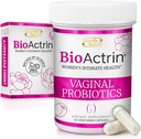 Bioactrina Vaginal Probióticos para Mujeres - Tratamiento de Vaginosis Bacterial Fórmulada, Infección de levadura y Vaginitis Alivio - Tratamiento de VB para Mujeres Vaginitis Probiótica- PH Female Soporte - 56 Píldoras