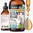 BIO KRAUTER Goats Rue Lactation Supplement Tincture - Vegan, Alcohol &amp; Sugar Free Drops 4 Fl.Oz.