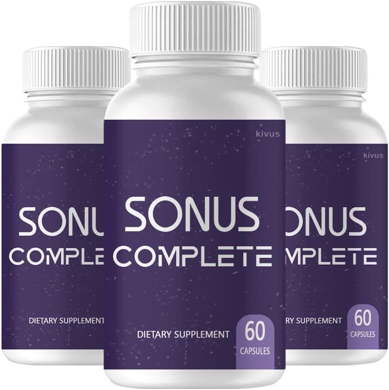 (3 Pack) Sonus Complete - Sonus Complete Tinnitus Support Suplemento (180 cápsulas)