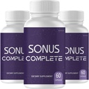 (3 Pack) Sonus Complete - Sonus Complete Tinnitus Support Suplemento (180 cápsulas)