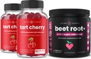 NutraChamps Tart Cherry (2 Pack) &amp; Beet Root Powder ← Completa Muscle y Circulación Soporte