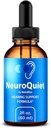 NeuroQuiet Drops – Soporte Oficial de Audiencia Fórmula con Ingredientes All-Natural para ayudar a mantener el bienestar del oído, Revisión de Gotas Premium (30 Servimientos)