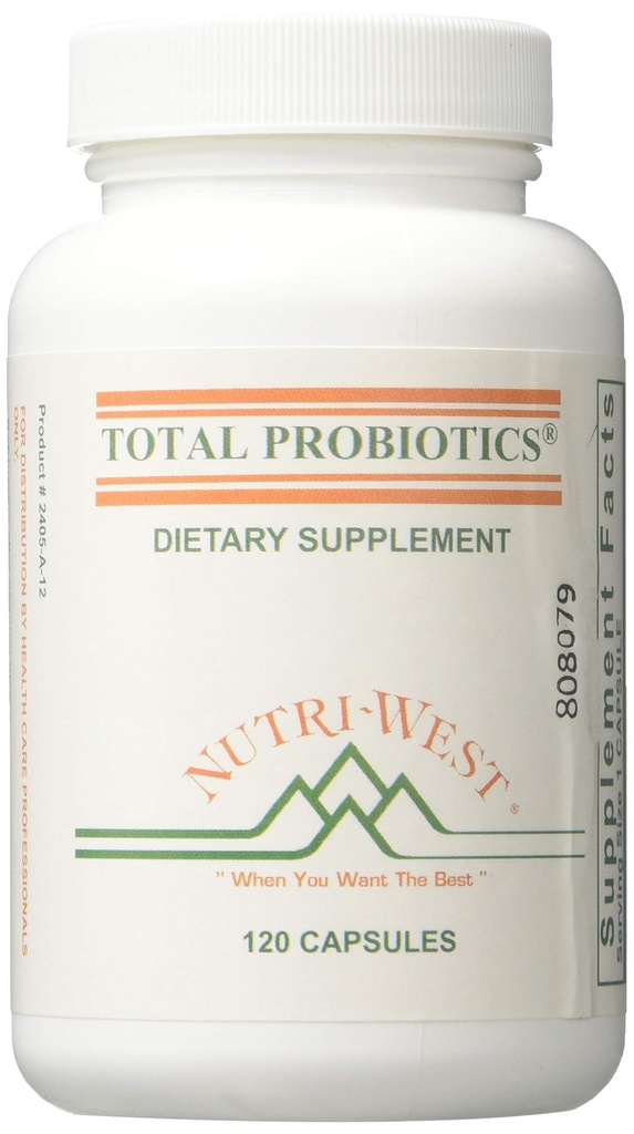 Nutri-West - Total PROBIOTICS - 120 by Nutri-West