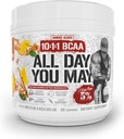 5% Nutrition Rich Piana AllDayYouMay BCAA Powder | Premium Intra & Post Workout Amino Acids, Hydration, Endurance, Muscle Recovery, Joint & Liver Support | 16.3 oz, 30 Servings (Southern Sweet Tea)