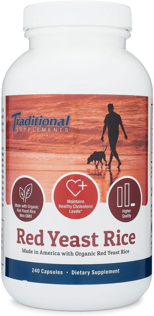 Suplementos tradicionales arroz de levadura roja