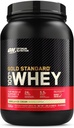 Optimum Nutrition Gold Standard 100% Whey Protein Powder de Whey Isolates, Vainilla Ice Cream - 2 libras