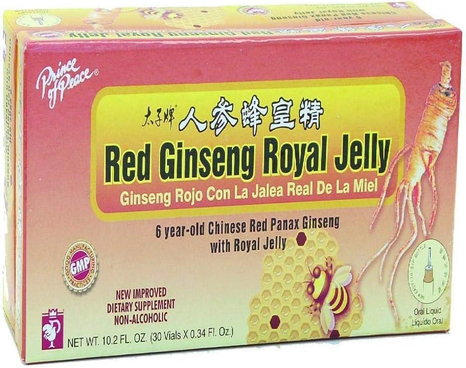 Prince of Peace Red Ginseng Royal Jelly, 30 Conde