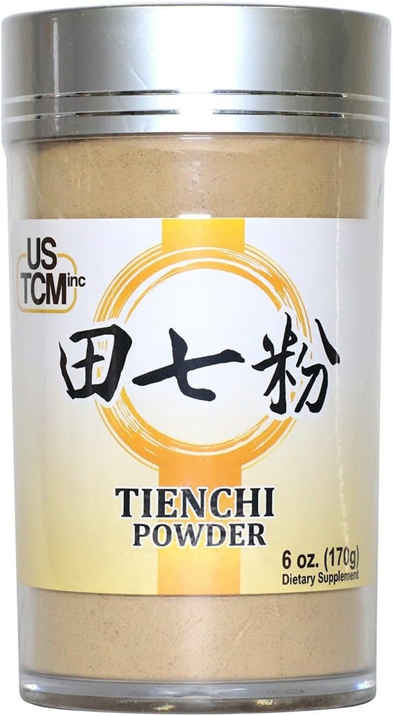 100% puro Tienchi Powder Pseudoginseng Notoginseng Sanqi Powder Tienchi Ginseng Powder ❌ 120 120mesh (6oz)