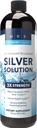 Alkaline Estructurado Plata Líquido Suplemento 30ppm - Immune y Gut Health Support - Extra Strength Estructurado Colloidal Plata Mineral Suplementos - Made in USA (16 oz)