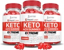 Laboratorios justificados (3 Pack Rapid Lean Keto ACV Gummies Extreme 2000MG Rapid Lean Keto Gummies Apple Sider Vinegar Formulado con Powder Pomegranate Beet Juice B12 Vegan Non GMO 180 Gummys