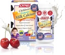 CATALO Toddler Fórmula Calcium de leche infantil Fórmula Tablas Chewable - Vitaminas para niños &amp; Multivitamina para niños pequeños y niños con zinc &amp; vitamina D3-100 Tablas Chewable