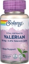 SOLARAY Valerian Root Extract 50 mg ← Relajación Apoyo para un ciclo de sueño saludable Silencioso 0,8% Ácidos valerénicos ← 60 CT