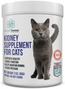 Aproximadamente 90 Servidores Cat Kidney Support Chews - Feline Kidney Restore - Renal Cat Treats - Cats Kidney Support Suplemento - Urinary Tract Irritations Control for Cat - Made in The USA
