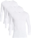 Camisetas termales de 3 patas de hombres de comfneat Long Sleeve Base capa