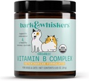 Complejo de vitamina B ecológica Bark " Whiskers " , 0,85 Oz. (24 g), 60 Scoops, soporta un sistema nervioso saludable " resistencia, formulación veterinaria, no transgénico, certificado USDA Organic, Dr. Mercola