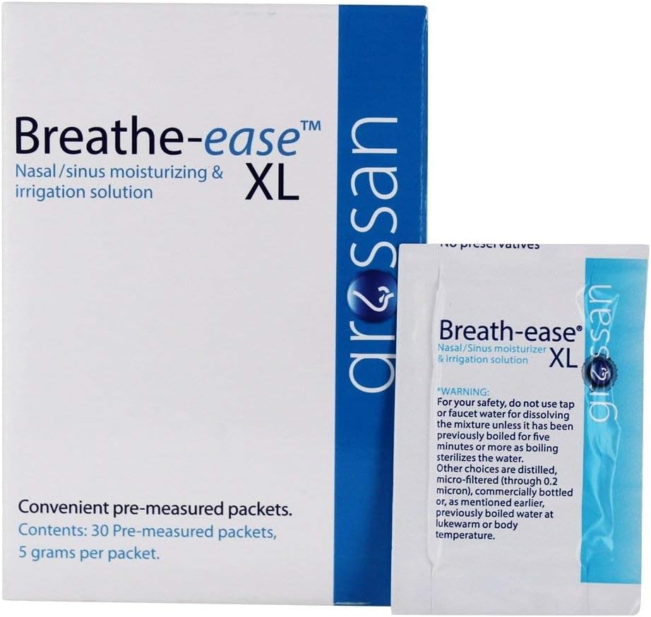 Breathe-Easexl Nasal Sinus Irrigation Packets, 30 Cuenta