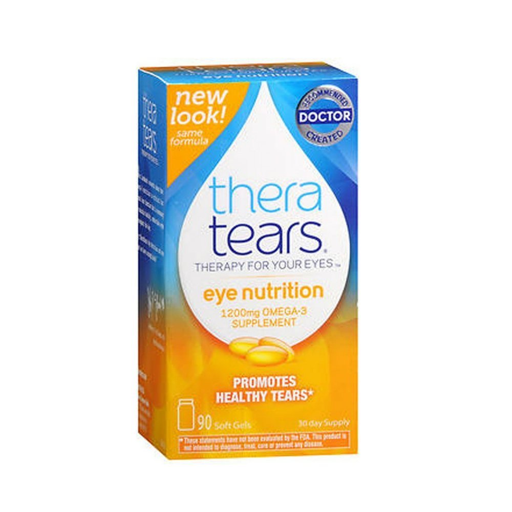 Theratears Nutrición Omega-3 Suplemento 90 cápsulas