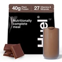Huel Black Edition  Chocolate 40g Vegan Protein Powder  tolera Nutritionally Complete Meal TEN 27 Vitaminas y Minerales, Gluten Free TEN 17 Servings