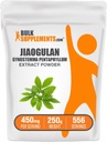 BulkSupplements.com Extract Powder Jiaogulan - Gynostemma Pentaphyllum, Jiaogulan Powder, Gynostemma Extract - Vegan &amp; Gluten Free, 500mg por Serving, 250g (8.8 oz) (Pack of 1)
