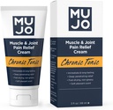 Musculo Tónico Crónico MUJO Crema de Alivio de Dolor Conjunto - Ingredientes orgánicos de acción rápida y duradera - Penetrating profundo para la artritis/Espranos - 3 fl oz