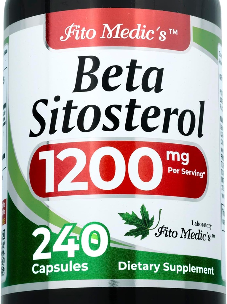 Lab ¦ beta sitosterol sufrimiento Plant sterols habit240 Capsules ← beta sitosterol Suplemento  Ultra high Absorption.