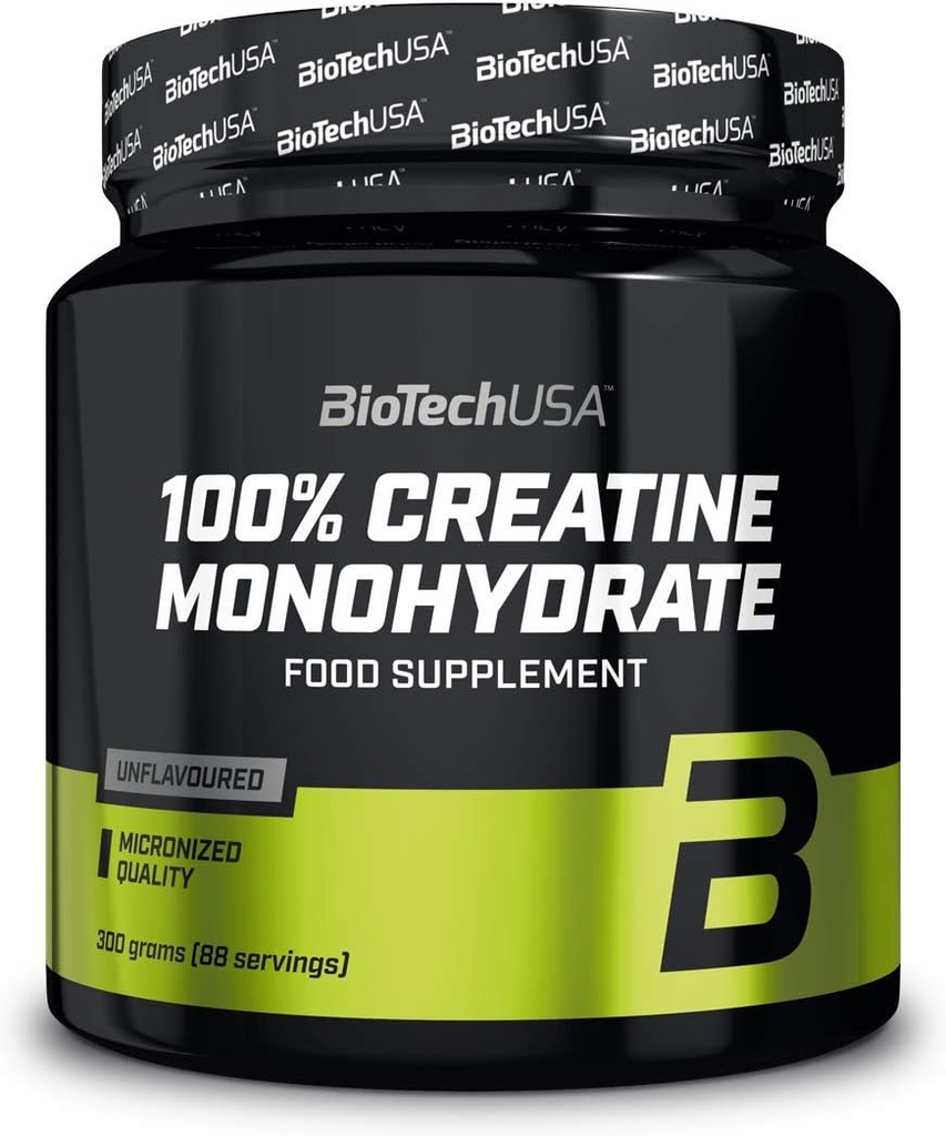 Monohidrato 100% Creatina - 0.661 lbs (Pot) - Biotech