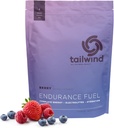 Tailwind Nutrition Endurance Fuel, Carbohydrate &amp; Electrolyte Sports Drink Mix Powder, Gluten-Free, Vegan, Berry, 50 Servings