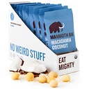 Mammoth Bar Macadamia Coconut Bar - 10 Bares de Proteína Orgánica – Prebiótico • Paleo • Gluten Gratis • Egg Protein • GMO Gratis • Raw • Premium Nuts