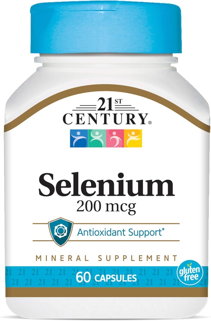 Siglo 21 Selenium 200 Mcg Capsules, 60 Conde (Pack of 2)