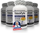 Genérico VasoZyte 5 Botellas - Soporta Nitric Oxide &amp; Healthy Blood Flow - con Nuestra Exclusiva Fórmula con Oligopin, y nuestro Proceso de Extracción Cristal Pura - para Well-Being - 5 Mes de Suministro