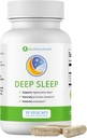 Ben's Natural Health Deep Sleep Support Suplemento, Melatonin, Valerian, Chamomile y Lavender, 30 cápsulas