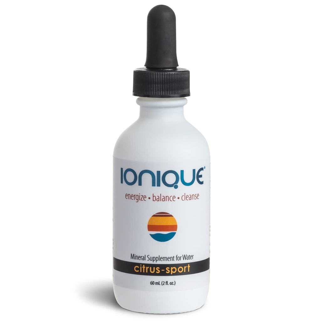 NUEVO Suplemento Mineral Ionique para el Agua - Magnesio, Trace Mineral &amp; Electrolyte Hydration System, Apoyo a la Migraña, Estreñimiento, Fog Cerebro, Calambres musculares, Dormir, Una botella de 2 oz de gotas líquidas