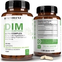 Benevolent Nourishment Maximum Strength DIM Suplemento 250mg - 90 Vcaps Diindolylmethane Ultra Complex Plus Chasteberry, Dong Quai Extract + Más