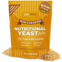 No Fortificadas Flakes de Levadura Nutricional, Polvo de Proteína Integral, Vegan, Gluten Gratis, Vitaminas B, Beta-glucanos y Todos los 18 Aminoácidos (24 oz.)