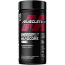 Hidroxycut Hardcore Elite - 100 capas de termo de liberación rápida - Energía & Focus - para hombres &amp; mujeres - 50 piezas