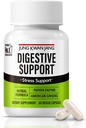JungKwanJang Digestive Wellness Support - Papain 400mg, American Ginseng 143mg, Bromelain 400mg, Gut Health Supplement for Digestive Comfort and Nutrient Absorption, 60 cápsulas para hombres y mujeres