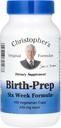 Prepa de nacimiento del Dr. Christopher - 100 cápsulas vegetarianas