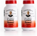 Christopher's Original Formulas Lower Bowel Cleanse Formula Capsules - Herbal Laxative Colon Cleanse and Gut Cleanse 100 ct. - Pack of 2