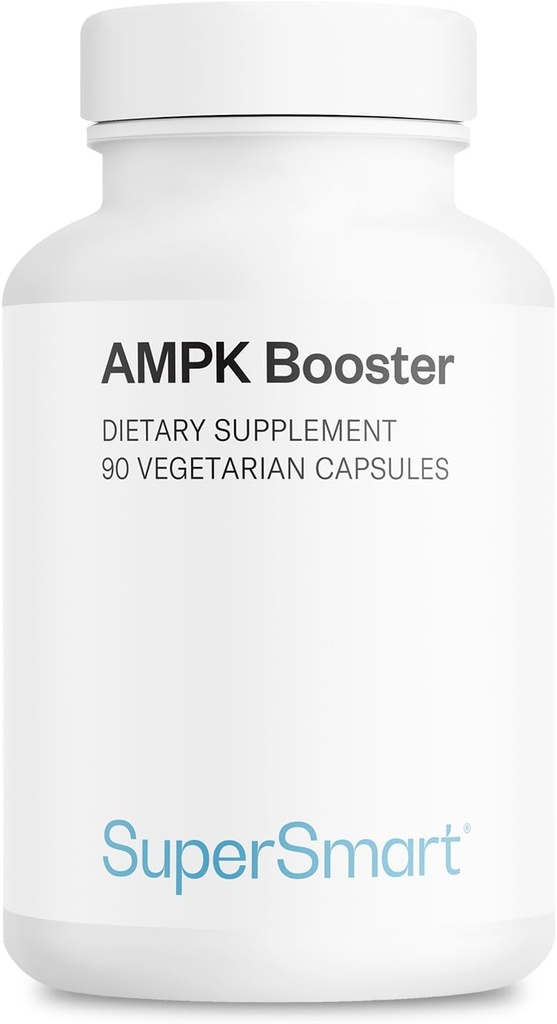 Supersmart - AMPK Booster - AMPK Metabólico Activador - con Berberine ← No Gluten Libre - 90 cápsulas vegetarianas