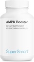 Supersmart - AMPK Booster - AMPK Metabólico Activador - con Berberine ← No Gluten Libre - 90 cápsulas vegetarianas