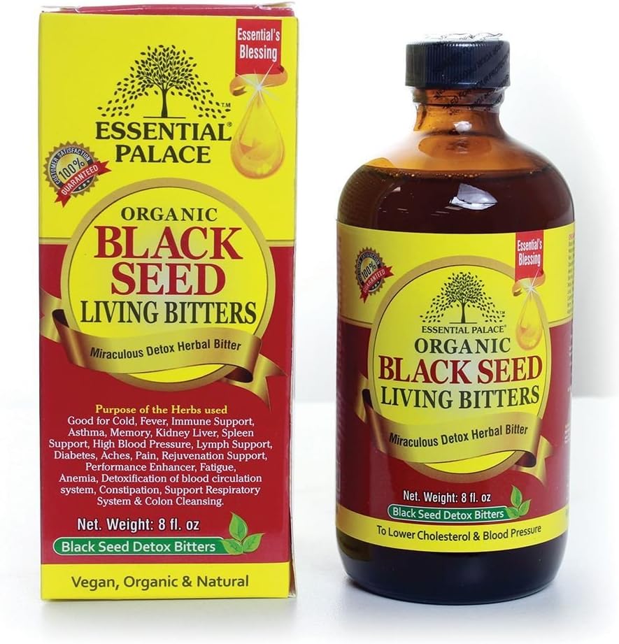 Bitter de semilla negra orgánica