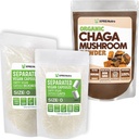 XPRS Nutra Tamaño separado 0 cápsulas (1000 conde) con Chaga Powder (8 onzas) Bundle