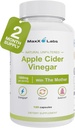 Manzana de vinagre cápsulas con madre, 1500 mg de píldoras ACV, ayuda a mejorar la energía, apoyar esfuerzos para mejorar la inmunidad y la digestión de alta potencia, no Gluten-Free - 60 días de suministro