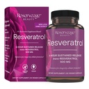 Reserveage Beauty, Resveratrol 500 mg, Antioxidant Supplement for Heart and Cellular Health, Supports Healthy Aging and Immune System, Paleo, Keto, 30 Capsules